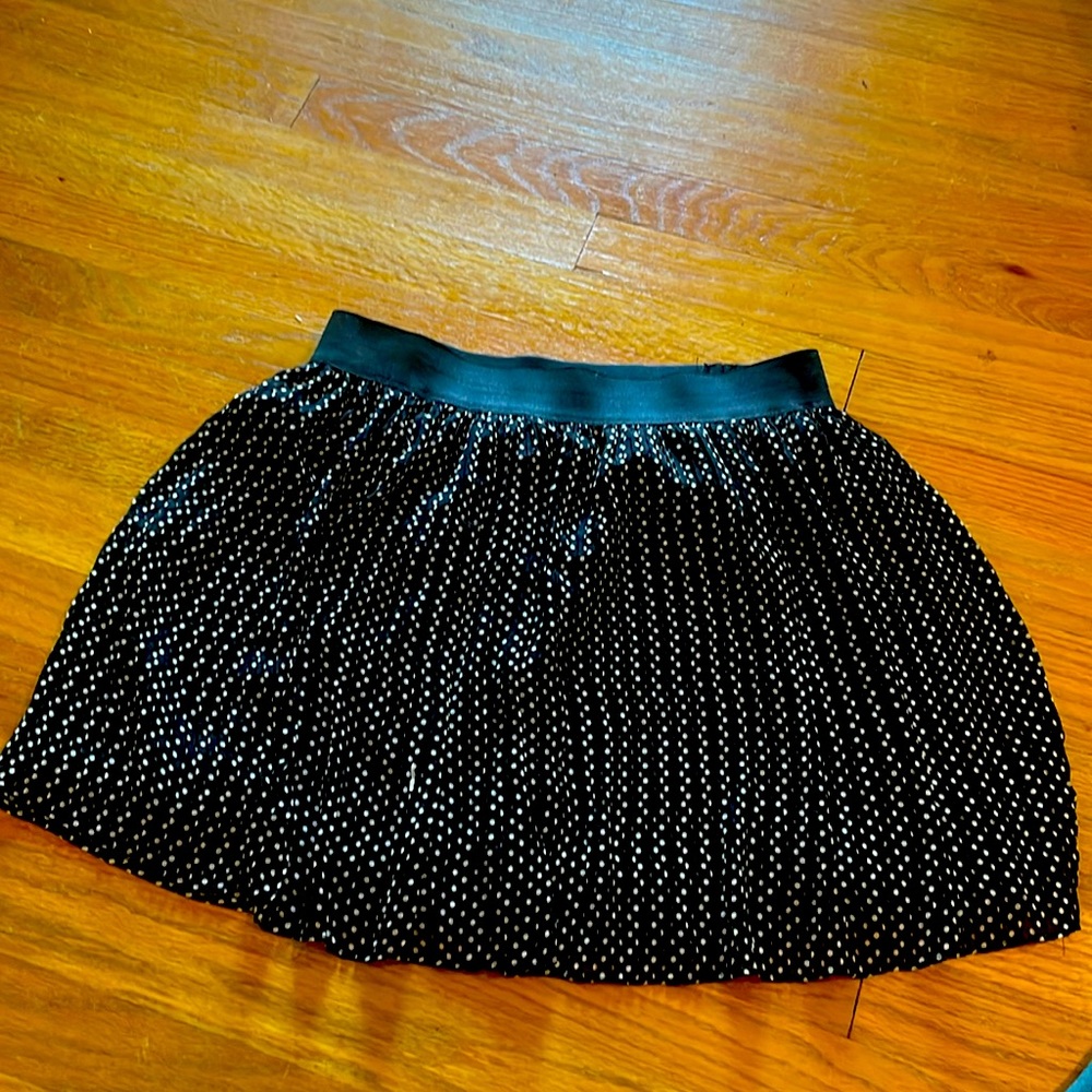 Polka dot puffy skirt